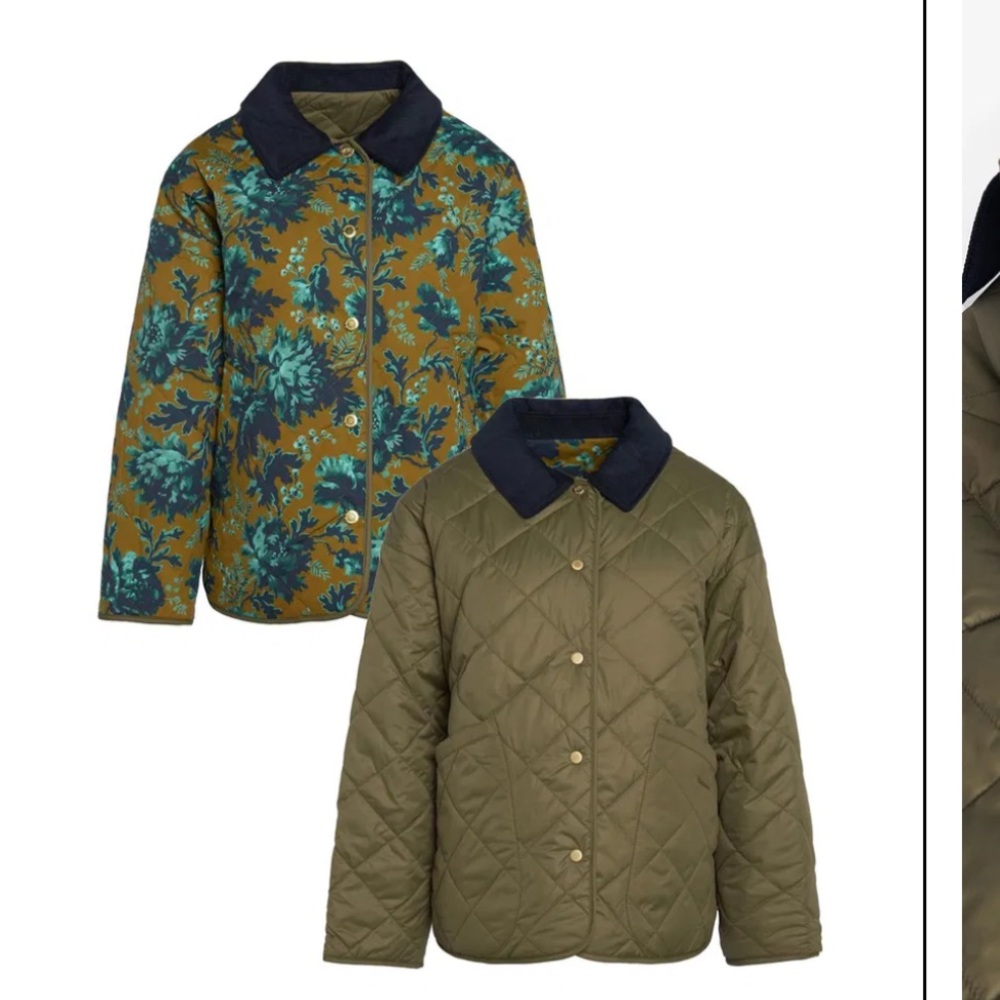 NWT Barbour x House of Hackney - Daintry Reversible Quilted Jacket
